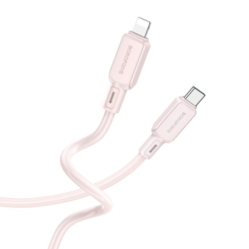 Kabel Borofone BX94 - USB C - do iPhone - 20W - Różowy