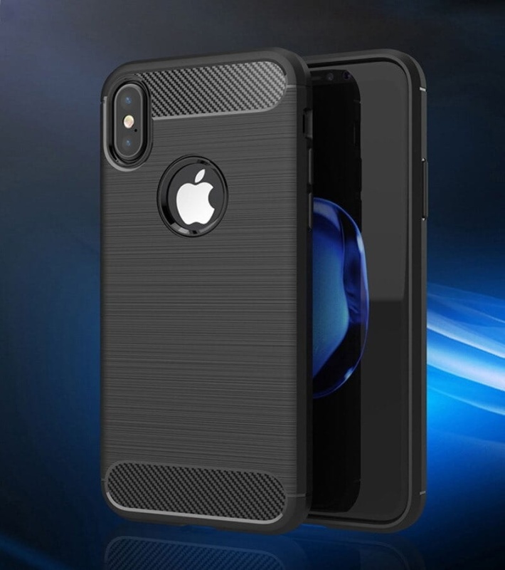 Etui Rug Carbon do Apple iPhone XS