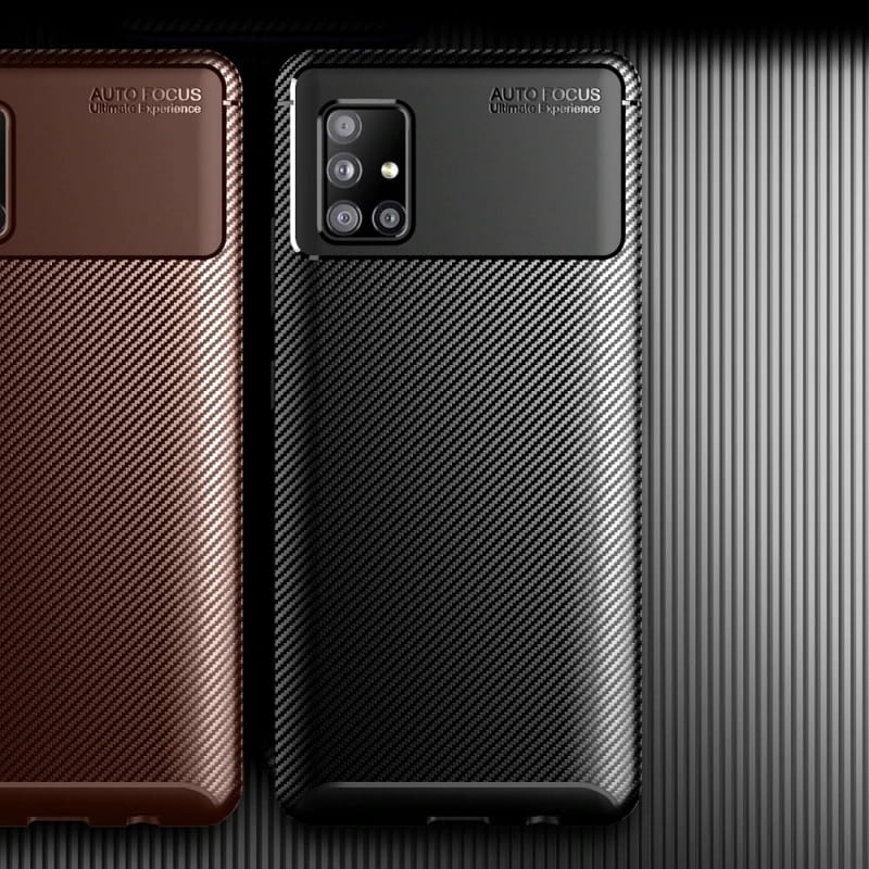Etui Focus Carbon Samsung Galaxy A71 - 2 kolory