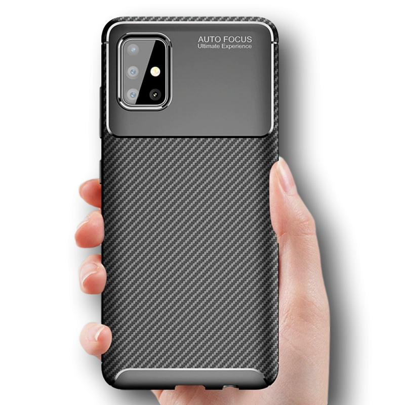 Etui Focus Carbon Samsung Galaxy A71 - 2 kolory