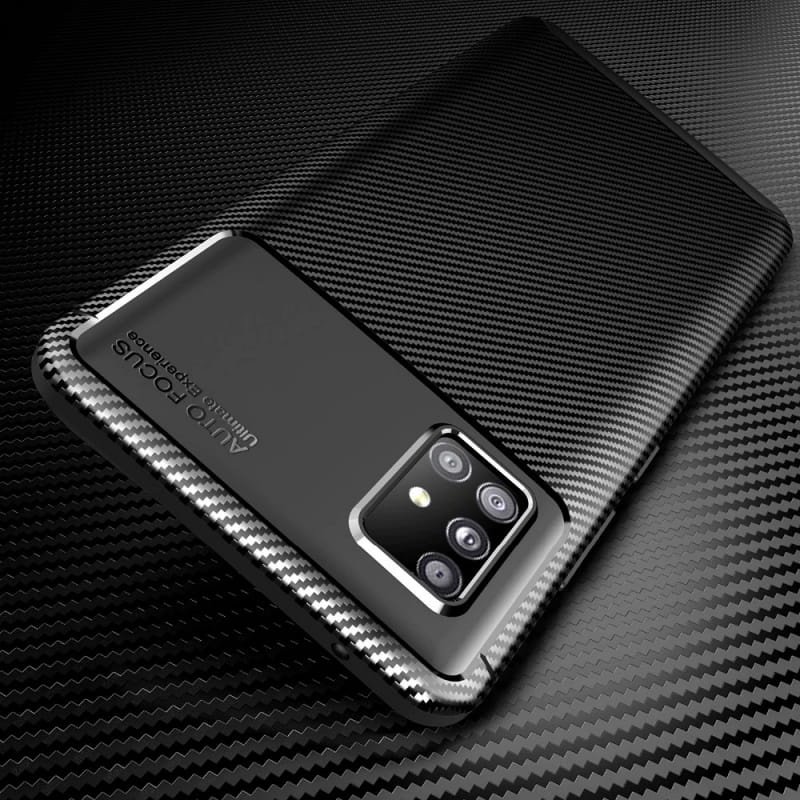 Etui Focus Carbon Samsung Galaxy A71 - 2 kolory