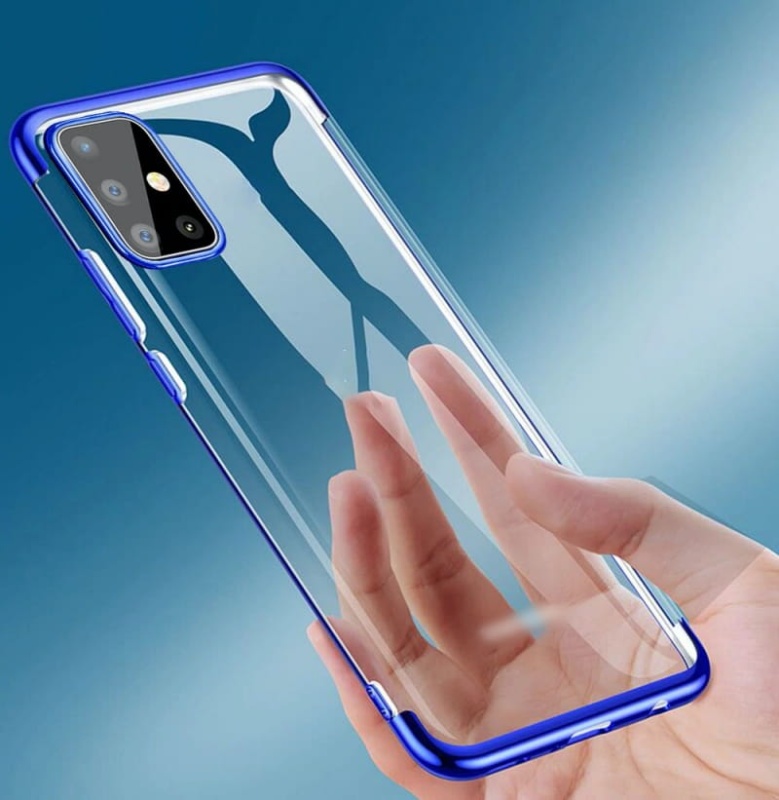 Etui Blue Hybrid Samsung Galaxy M51