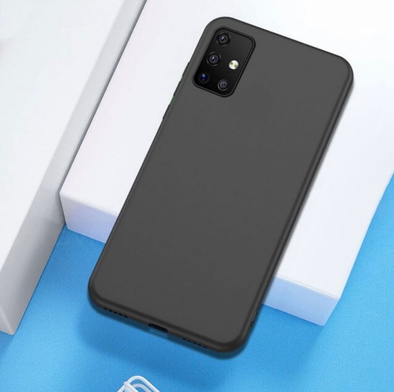 Etui Fiber Case do Samsung Galaxy M51 - Czarny