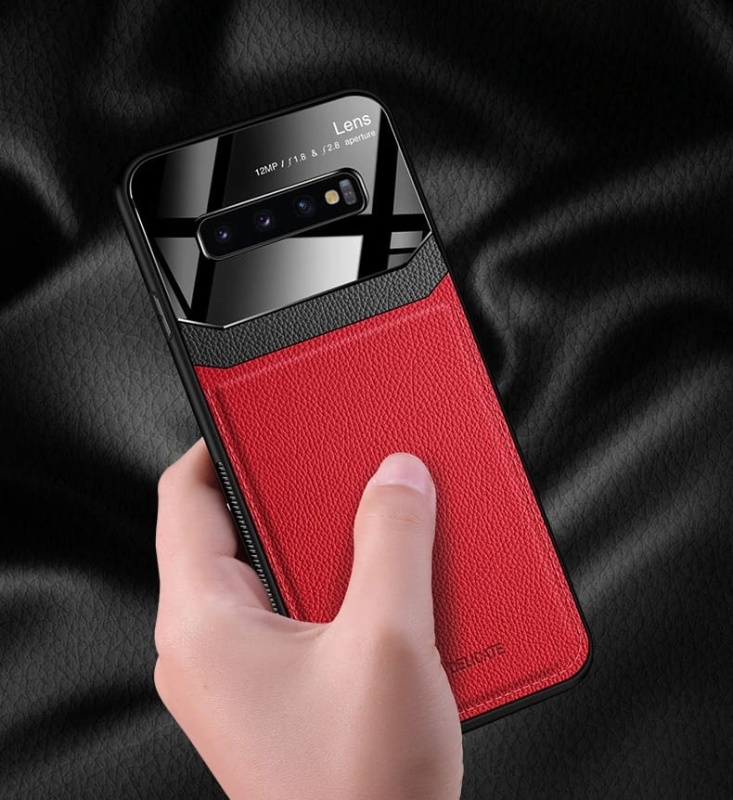 Etui Leather Glass do Samsung Galaxy S9+ Plus - 2 kolory