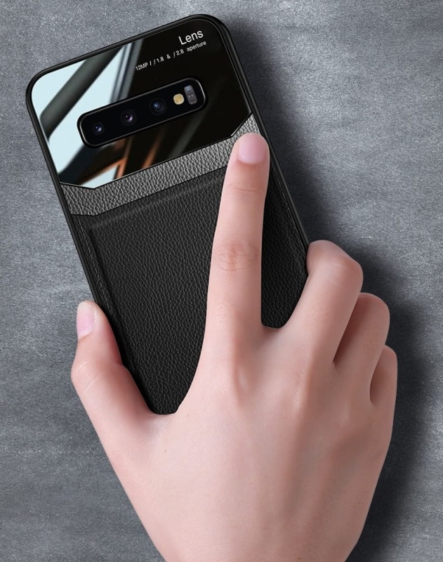 Etui Leather Glass do Samsung Galaxy S9+ Plus - 2 kolory