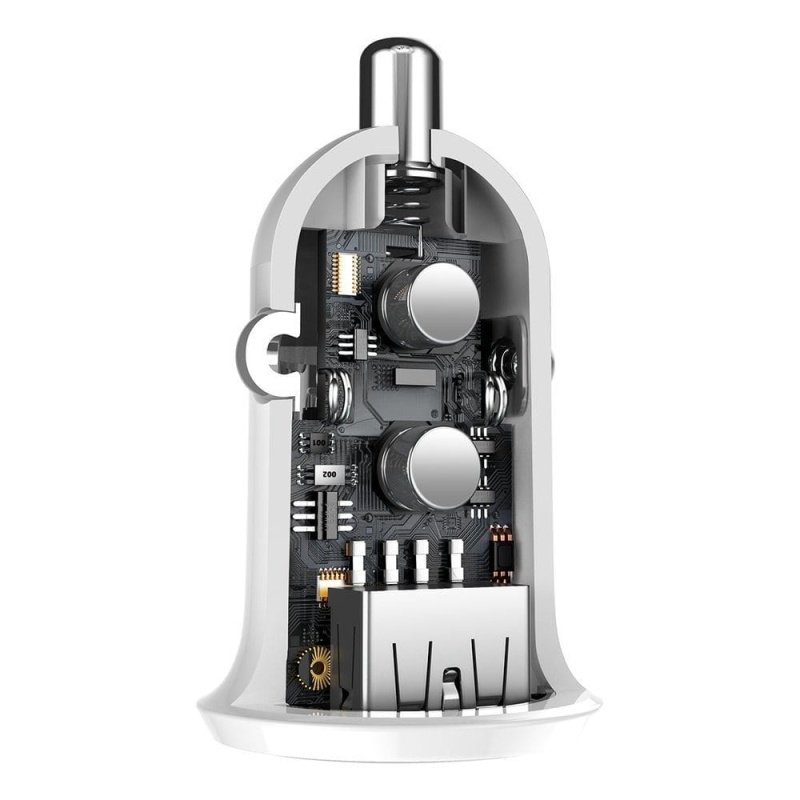 Ładowarka samochodowa Baseus Grain Pro 2x USB 4,8A - czarny