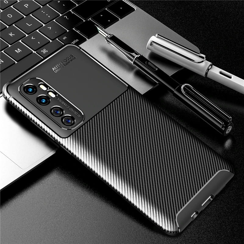 Etui Focus Carbon do Xiaomi Mi 10 Lite - 2 kolory