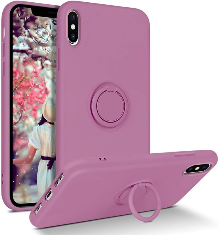 Etui Ring Fiber do Apple iPhone XS - 3 kolory