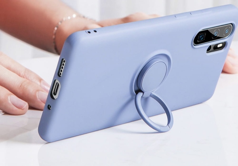 Etui Ring Fiber do Huawei P30 Lite - 3 kolory