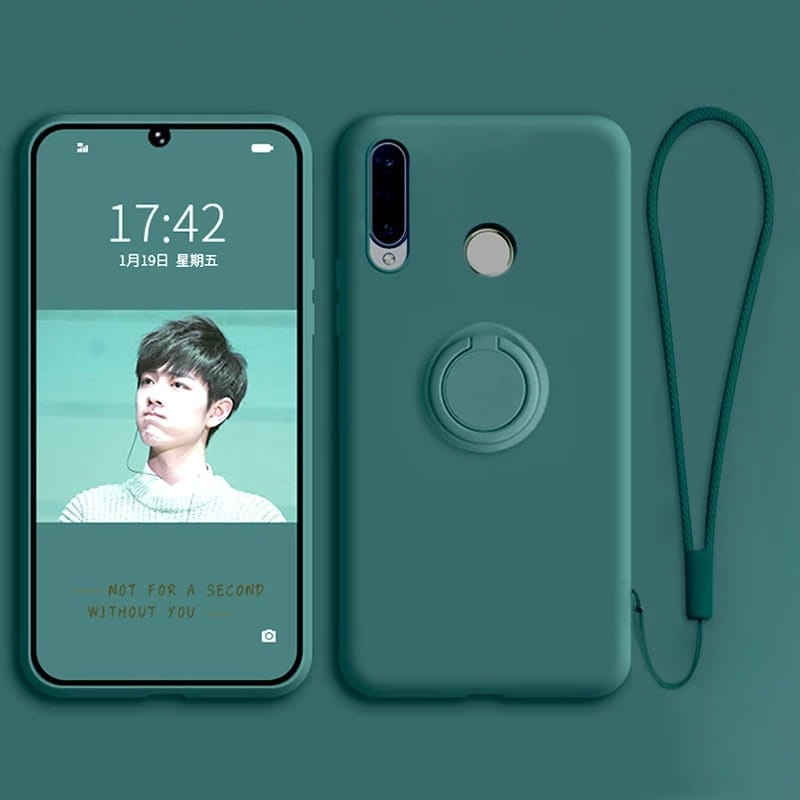 Etui Ring Fiber do Huawei P30 Lite - 3 kolory