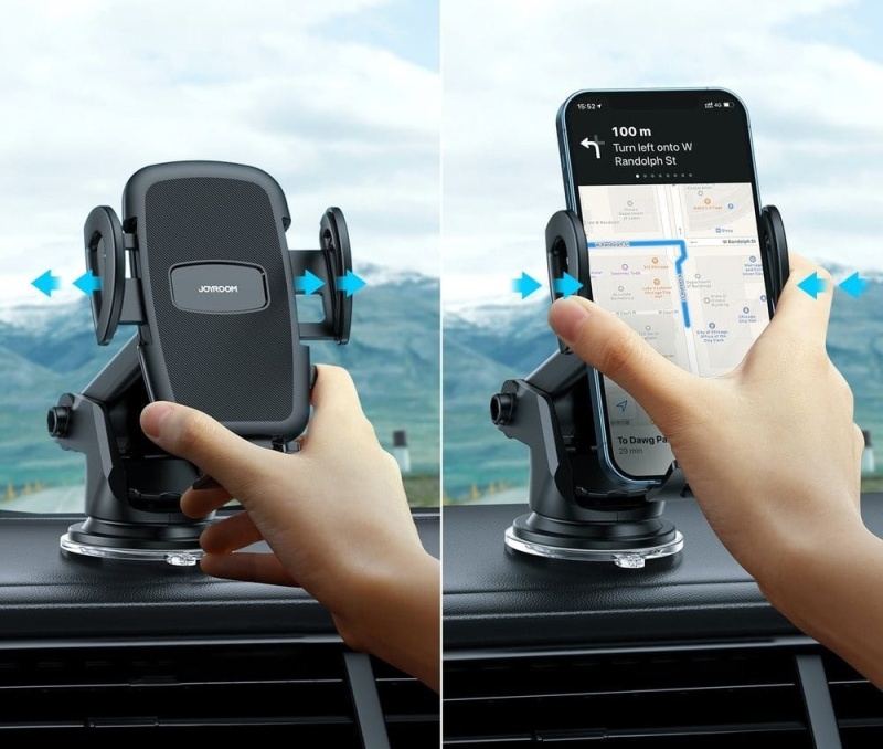 Uchwyt samochodowy na szybę lub deskę rozdzielczą - JoyRoom
