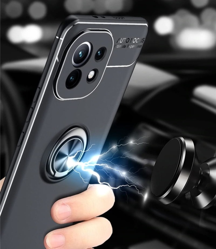 Etui Ring Slim do Xiaomi Mi 11 Lite - 3 kolory