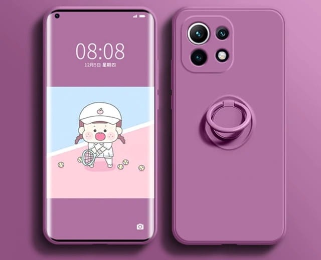 Etui Ring Fiber Xiaomi Mi 11 Lite - 4 kolory