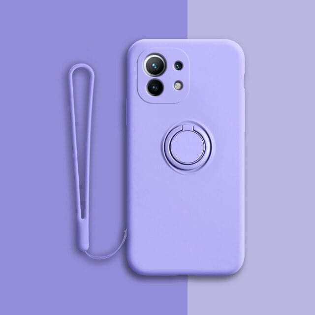 Etui Ring Fiber Xiaomi Mi 11 Lite - 4 kolory