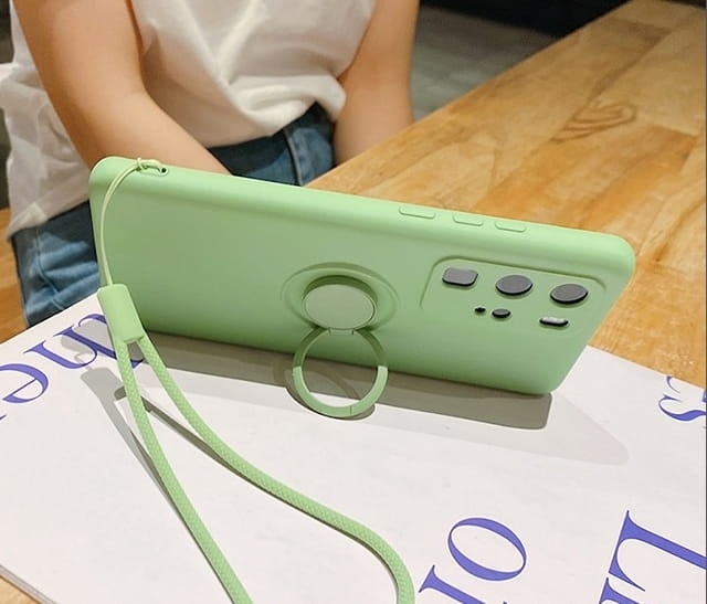 Etui Ring Fiber do Samsung Galaxy A22 - 4 kolory