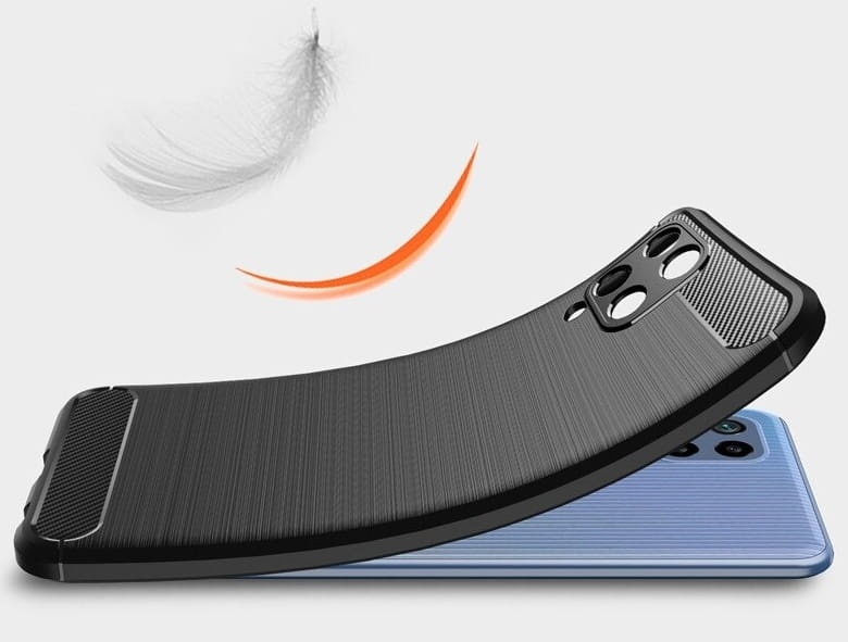 Etui Rug Carbon do Samsung Galaxy A12