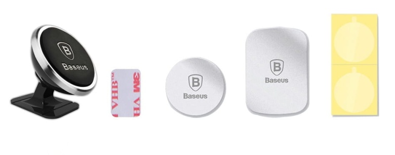 Uchwyt samochodowy Baseus 360 - złoty