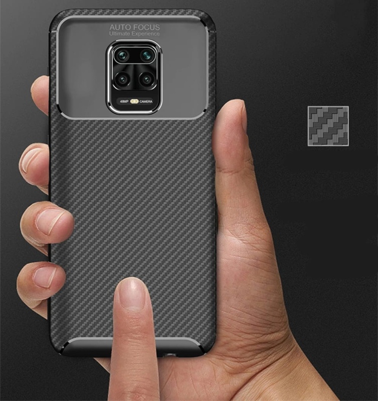 Etui Focus Carbon do Xiaomi Redmi Note 9 Pro - 2 kolory
