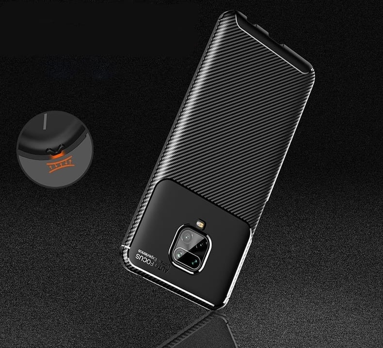 Etui Focus Carbon do Xiaomi Redmi Note 9s - 2 kolory