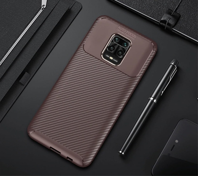 Etui Focus Carbon do Xiaomi Redmi Note 9s - 2 kolory