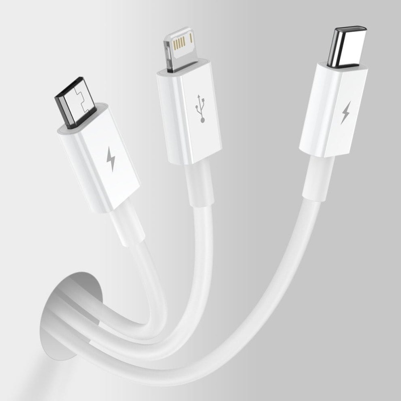 Kabel USB Baseus Superior 3w1 - 3.5A Fast Charging, 1.5M