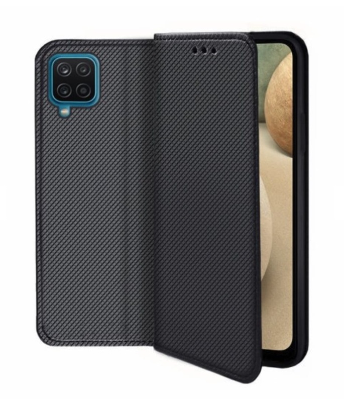 Etui Magnet do Samsung Galaxy A12 - Czarny