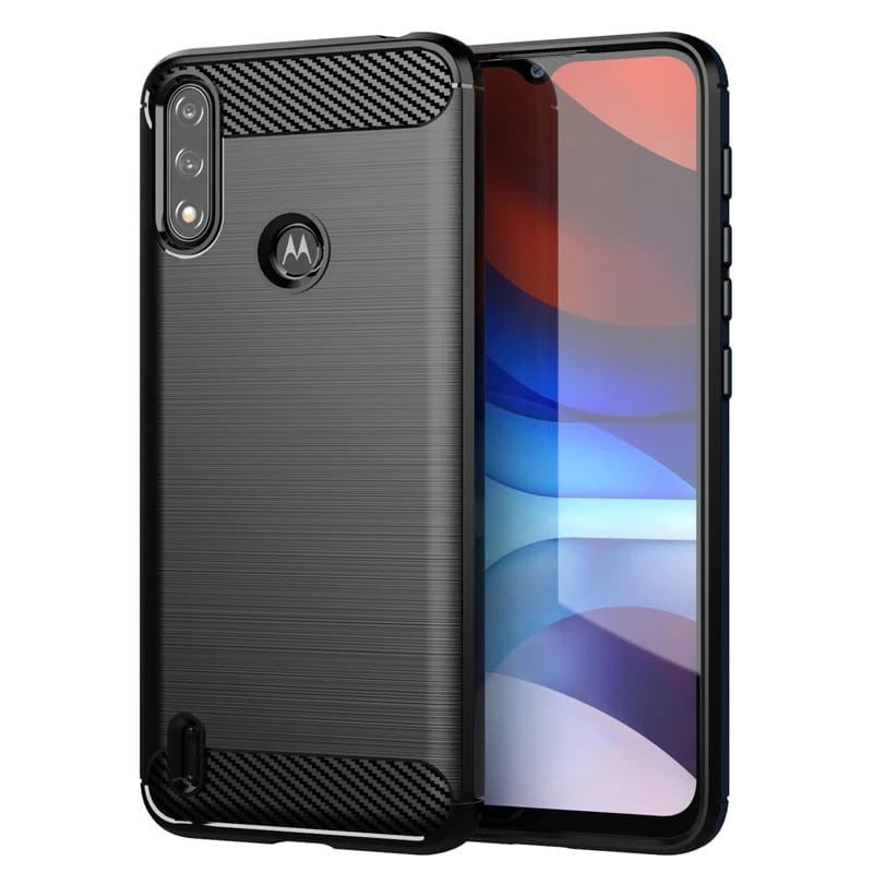 Etui Rug Carbon do Motorola Moto E7i Power