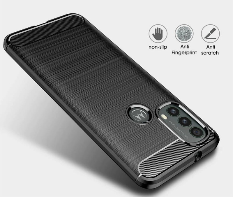 Etui Pancerne Rug Carbon do Motorola Moto G10