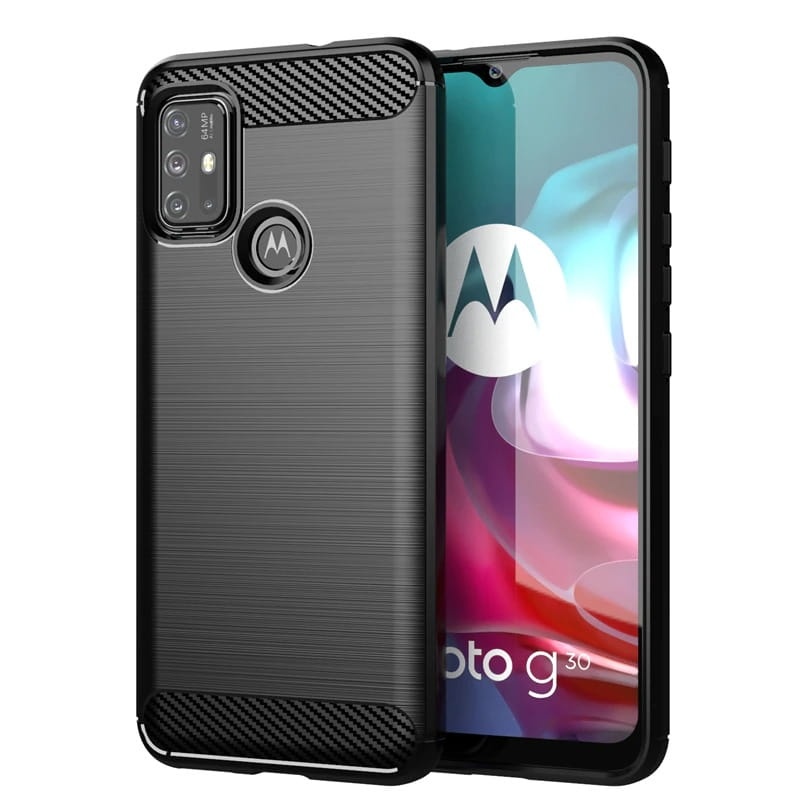 Etui Pancerne Rug Carbon do Motorola Moto G20