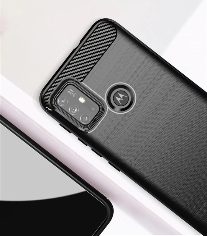 Etui Pancerne Rug Carbon do Motorola Moto G20