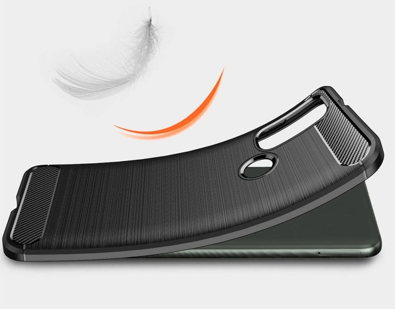 Etui Pancerne Rug Carbon do Motorola Moto G30