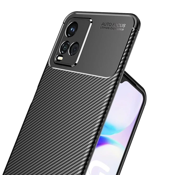 Etui Focus Carbon do Vivo Y21 / Y21s