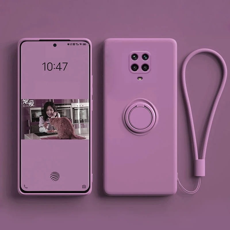 Etui Ring Fiber do Xiaomi Redmi Note 9 Pro - 3 kolory