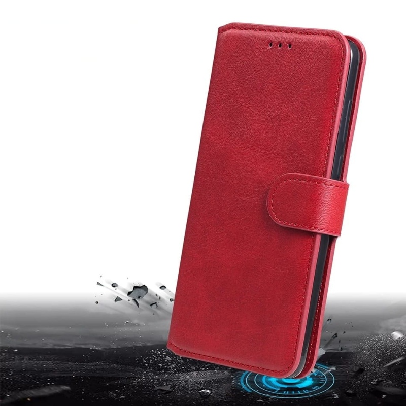 Etui Leather Wallet do Motorola E7 Power - 3 kolory