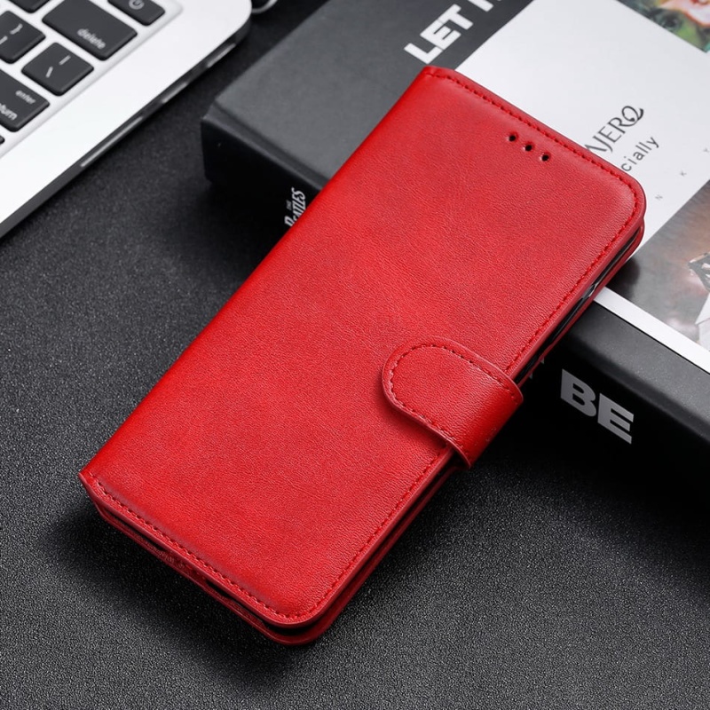 Etui Leather Wallet do Motorola E7i Power - 3 kolory