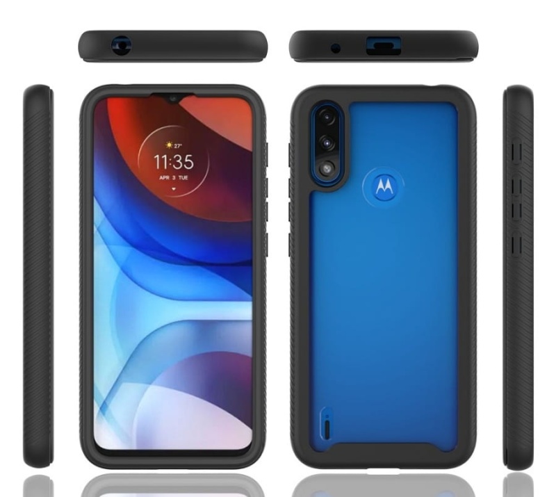 Etui 2w1 Armor do Motorola E7 Power - różowy