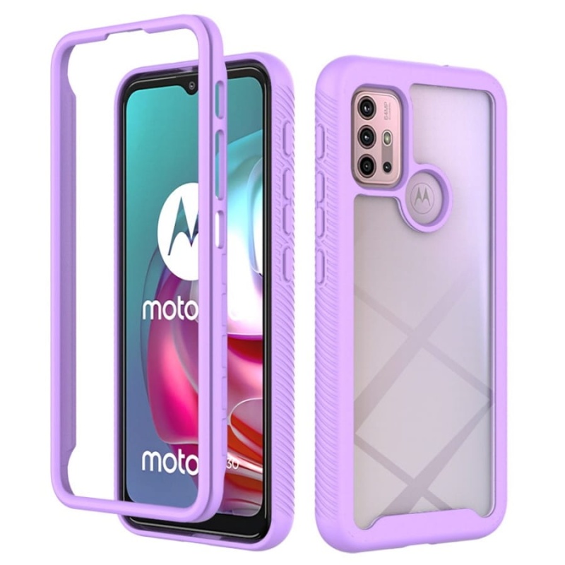 Etui pancerne 2w1 Armor do Motorola G10 - różowy