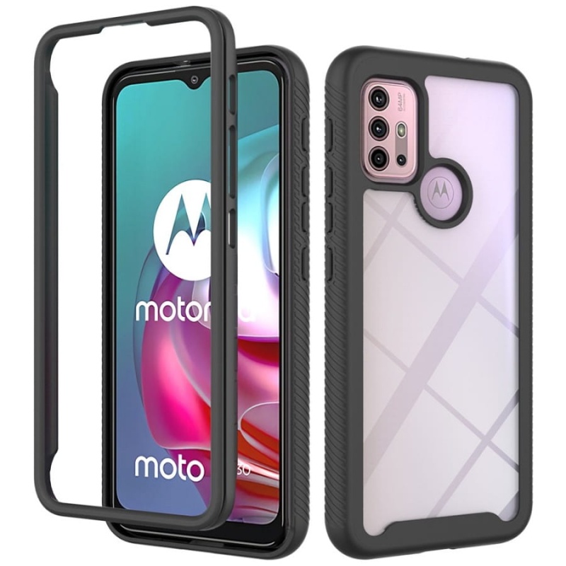 Etui pancerne 2w1 Armor do Motorola G20 - różowy