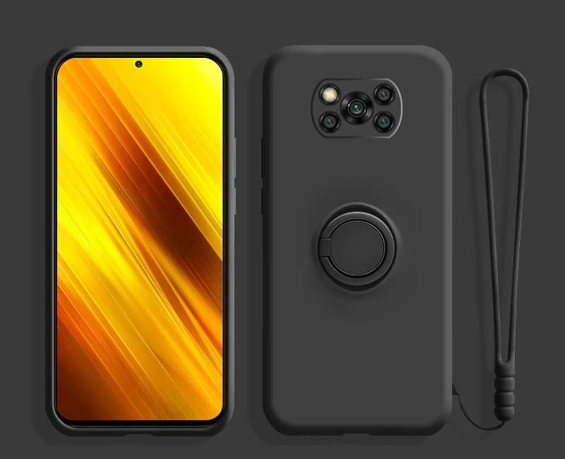 Etui Ring Fiber do Xiaomi POCO X3 Pro - 3 kolory