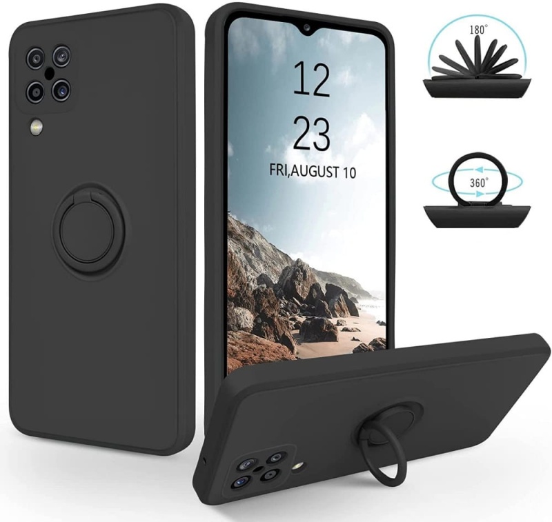 Etui Ring Fiber do Samsung Galaxy A12 - 3 kolory