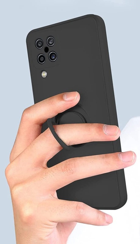 Etui Ring Fiber do Samsung Galaxy A12 - 3 kolory