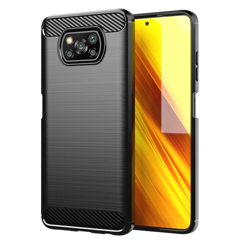 Etui Pancerne Rug Carbon do Xiaomi POCO X3