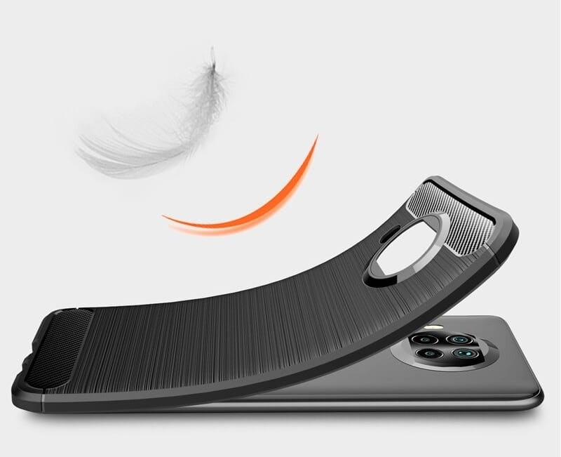 Etui Pancerne Rug Carbon do Xiaomi POCO X3