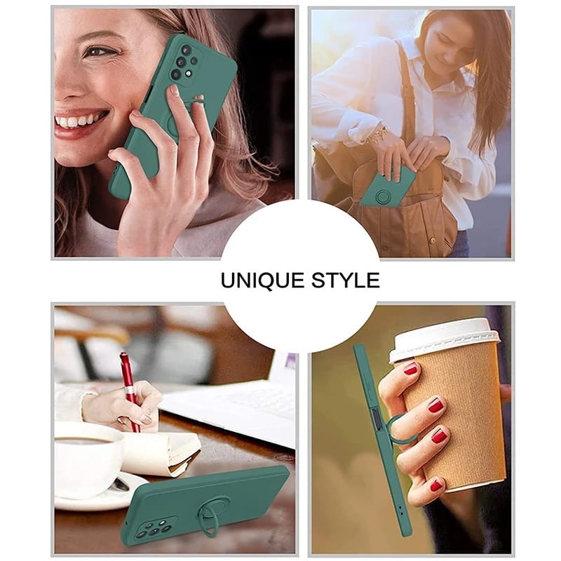 Etui Ring Fiber do Samsung Galaxy A13 - 3 kolory