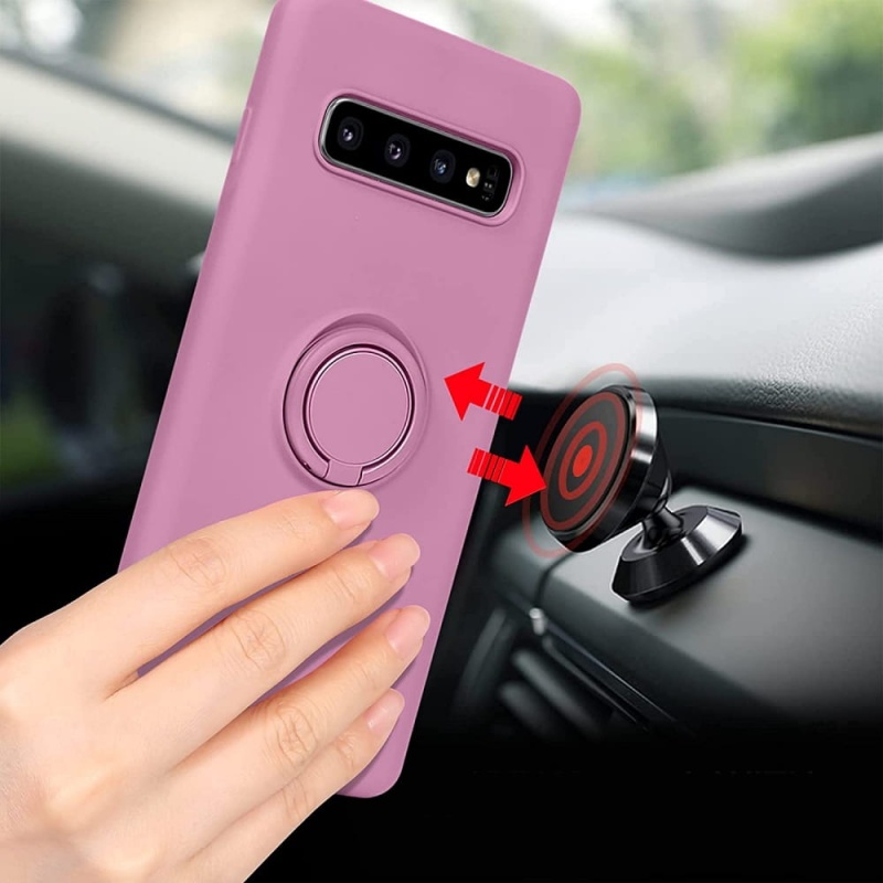 Etui Ring Fiber Samsung Galaxy S10+ Plus - 3 kolory