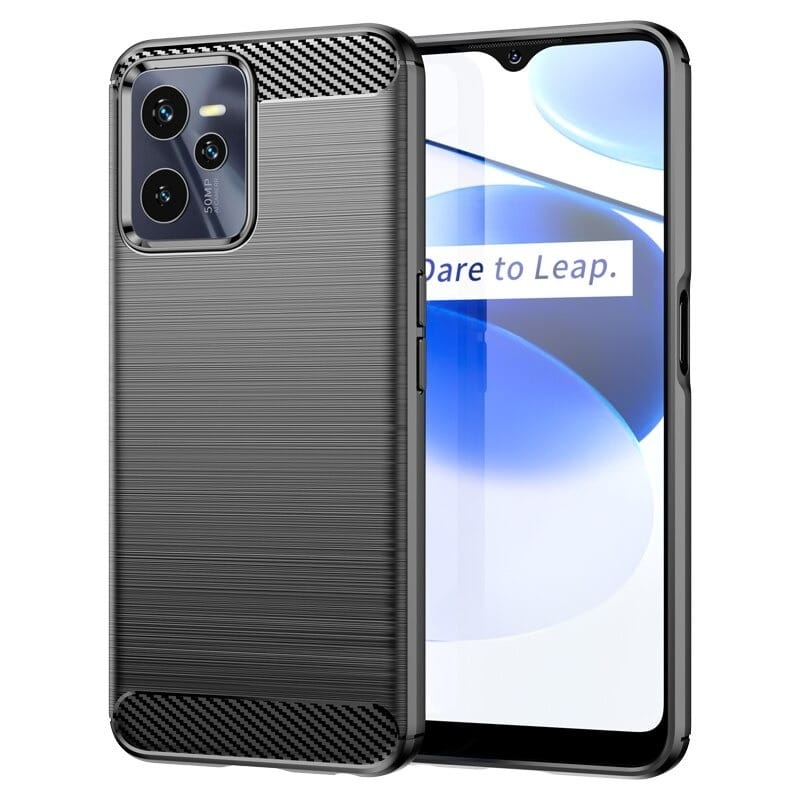 Etui Rug Carbon do Realme C31