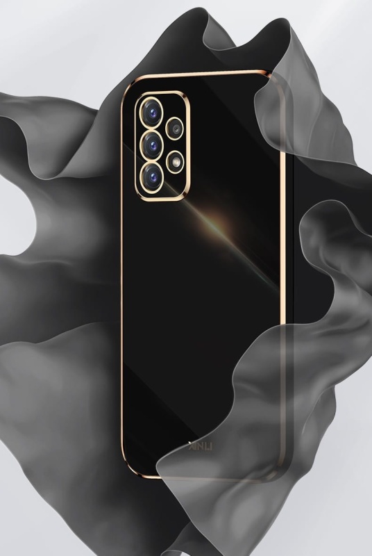 Etui XINLI Gold do Samsung Galaxy A13 - Czarny