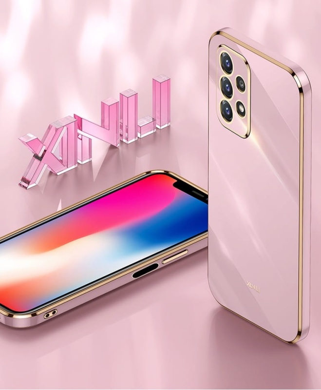 Etui XINLI Gold do Samsung Galaxy A13 - Czarny