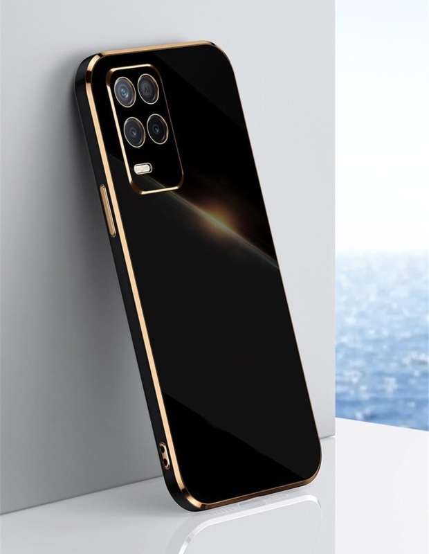 Etui XINLI Gold do Realme 8 - czarny