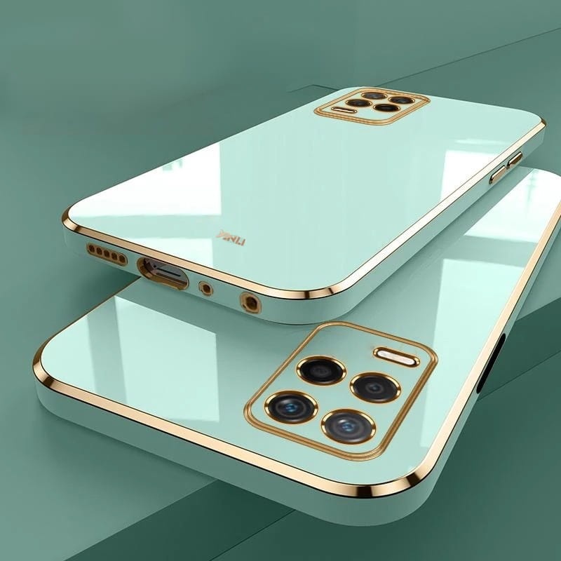 Etui XINLI Gold do Realme 8 - czarny